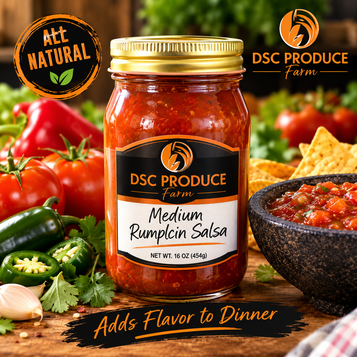 Pumpkin medium salsa