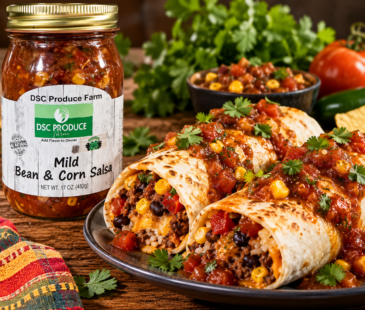 Mild Bean &Corn Salsa