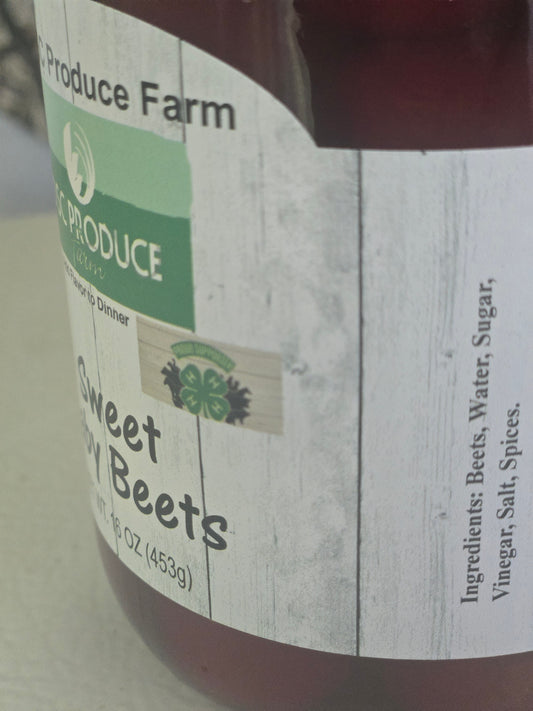Sweet Pickled Beets