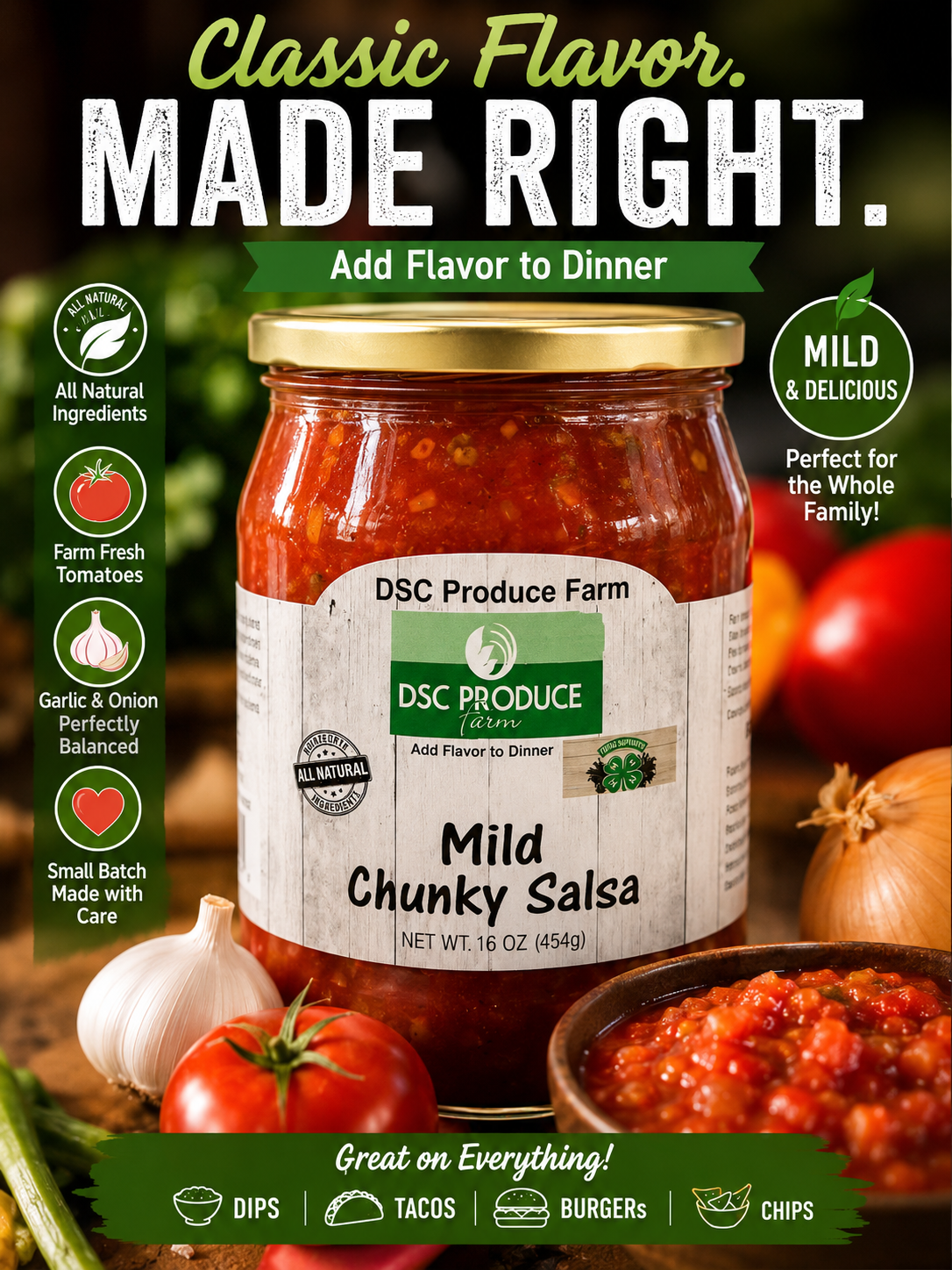 Mild Chunky Salsa