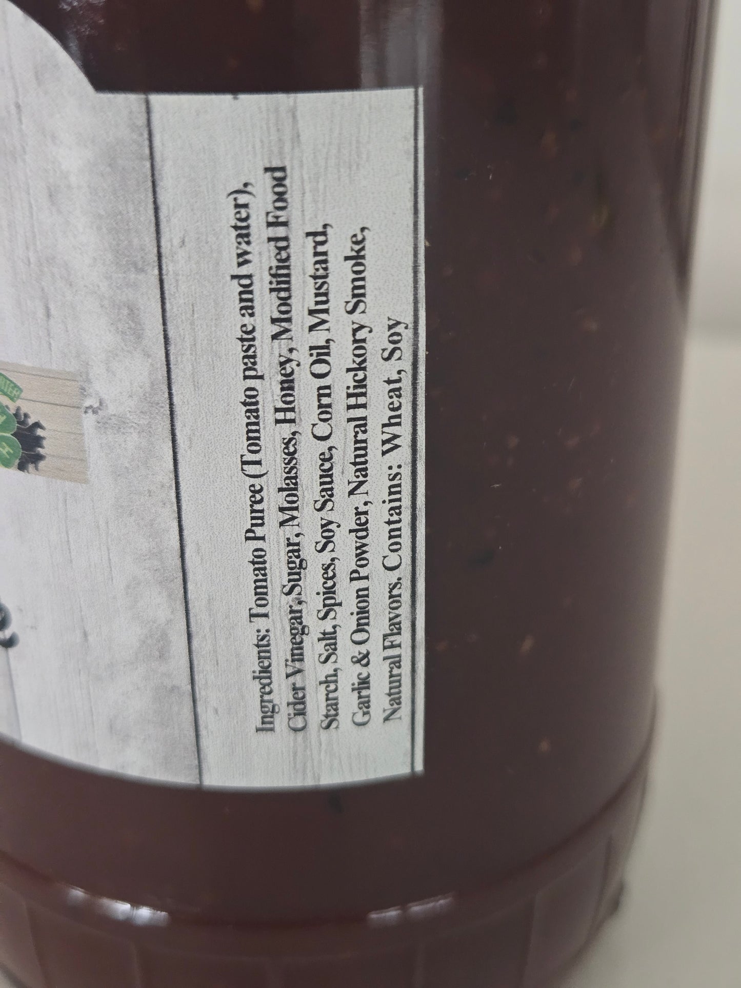 Honey BBQ sauce