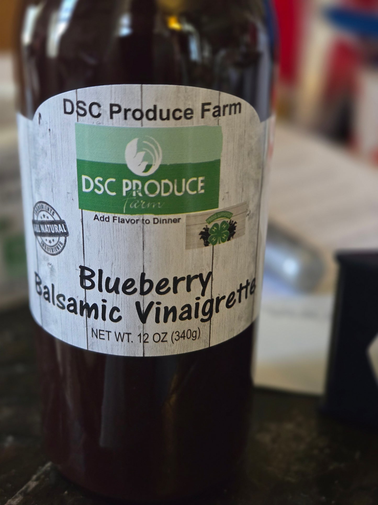 Blueberry vinaigrette