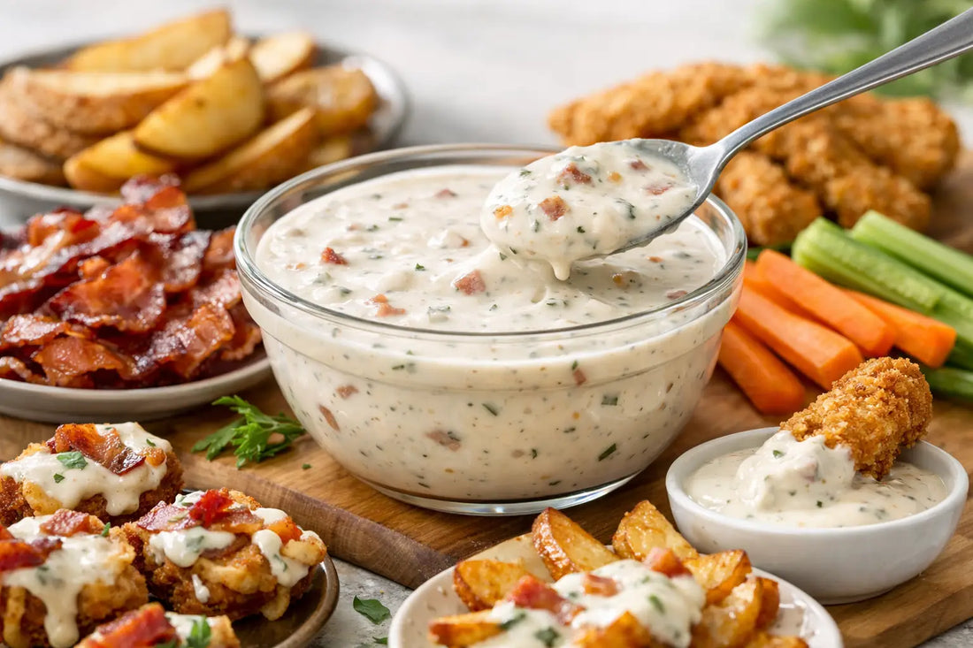 Bacon Ranch Dressing for More Than Salads