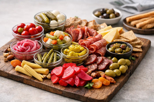 Pickled Vegetables Charcuterie Board Ideas