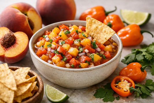 Peach Habanero Salsa for Sweet, Bold Heat