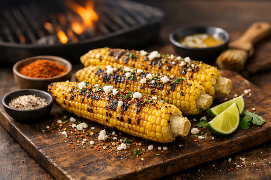 Seasoning for Grilled Corn That Brings the Char