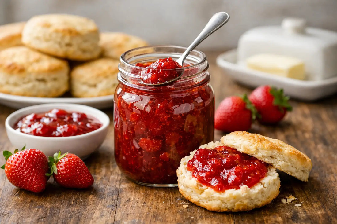 Strawberry Jam for Biscuits That Tastes Homemade