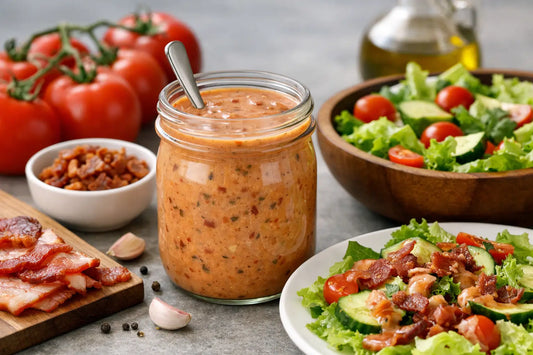 Tomato Bacon Salad Dressing for Everyday Meals
