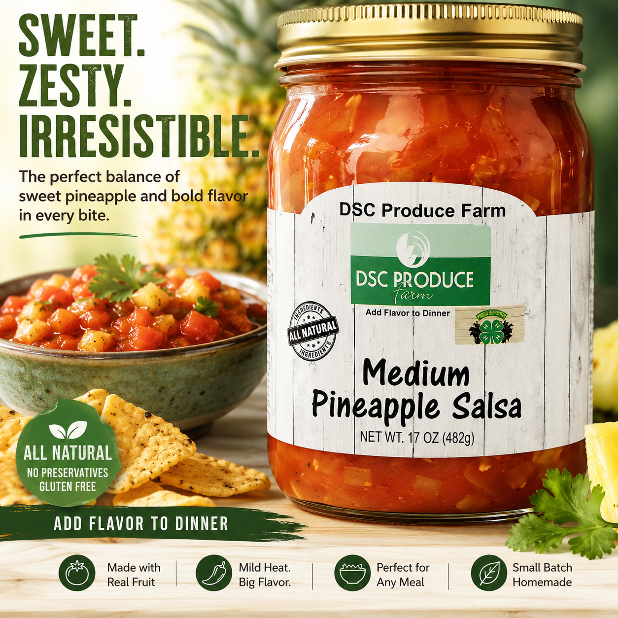 Medium Pineapple Salsa