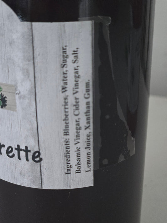 Blueberry vinaigrette