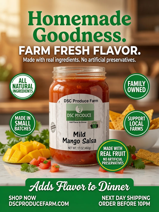 Mild Mango Salsa