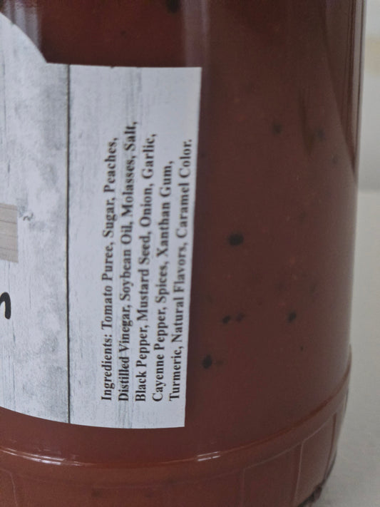 Peach Bourbon BBQ Sauce