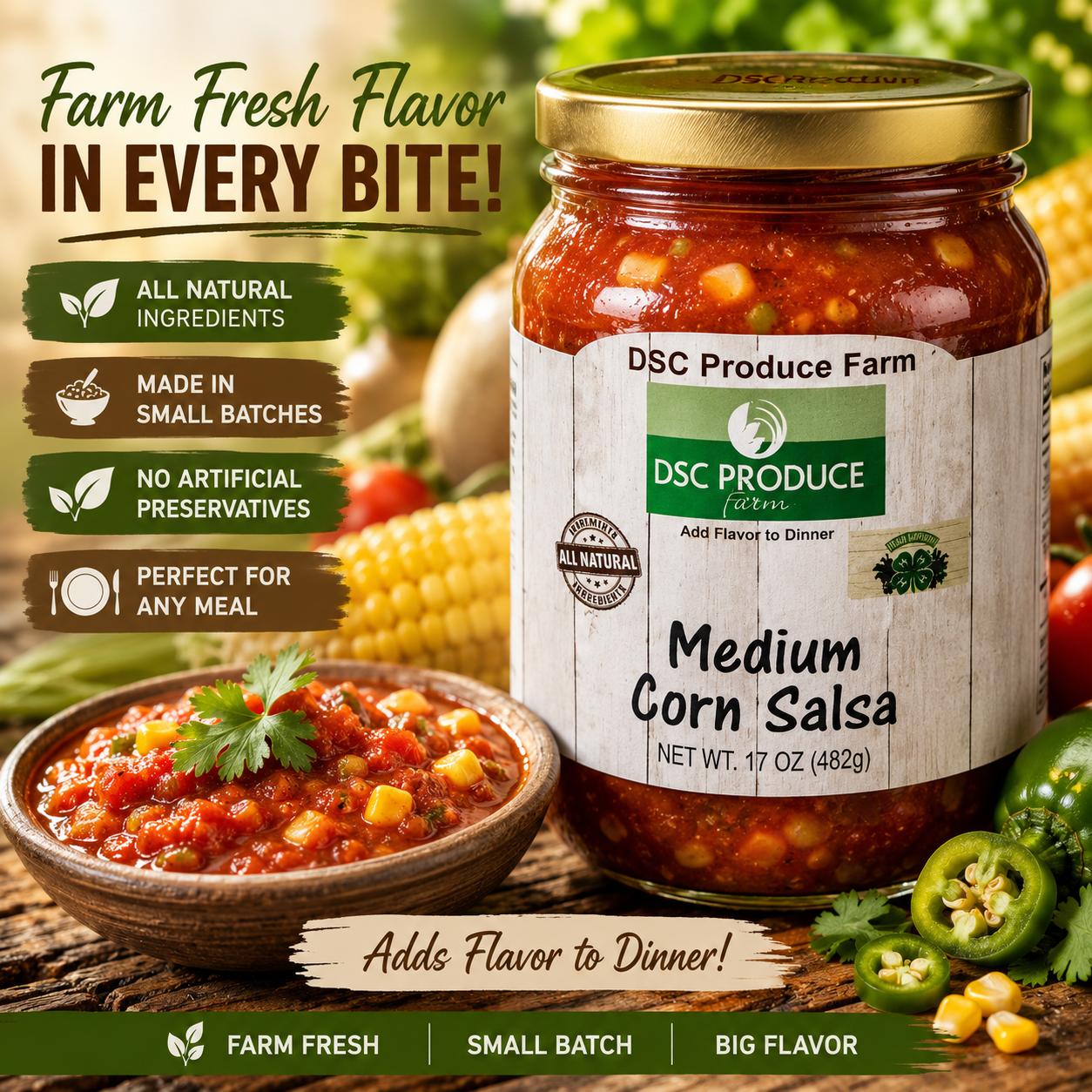 Medium Corn Salsa