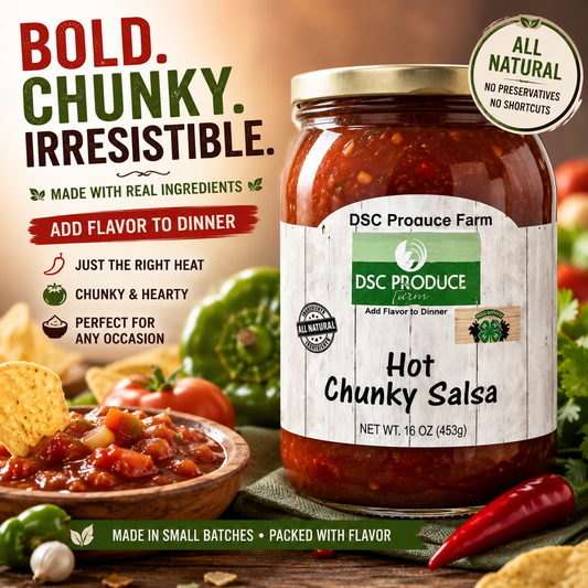 Hot chunky salsa