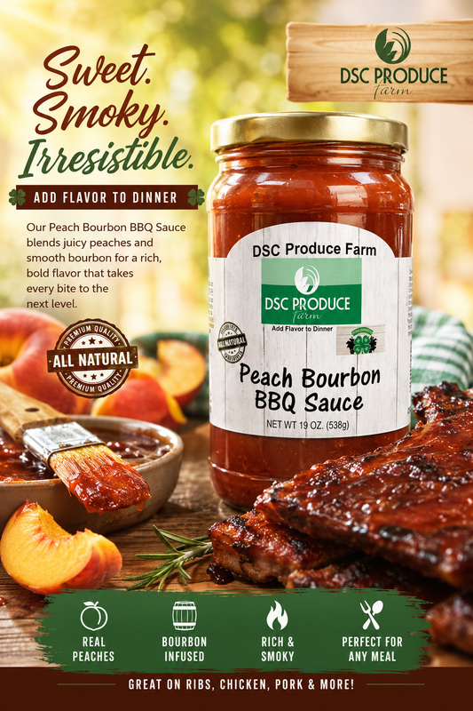Peach Bourbon BBQ Sauce