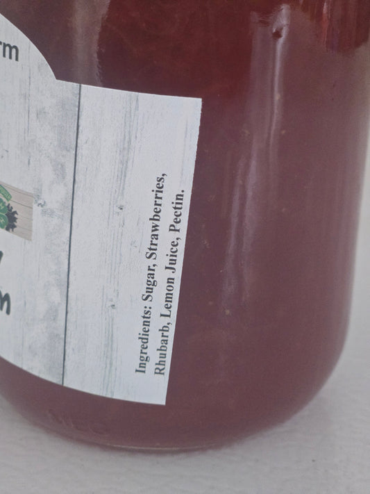 Strawberry Rhubarb Jam